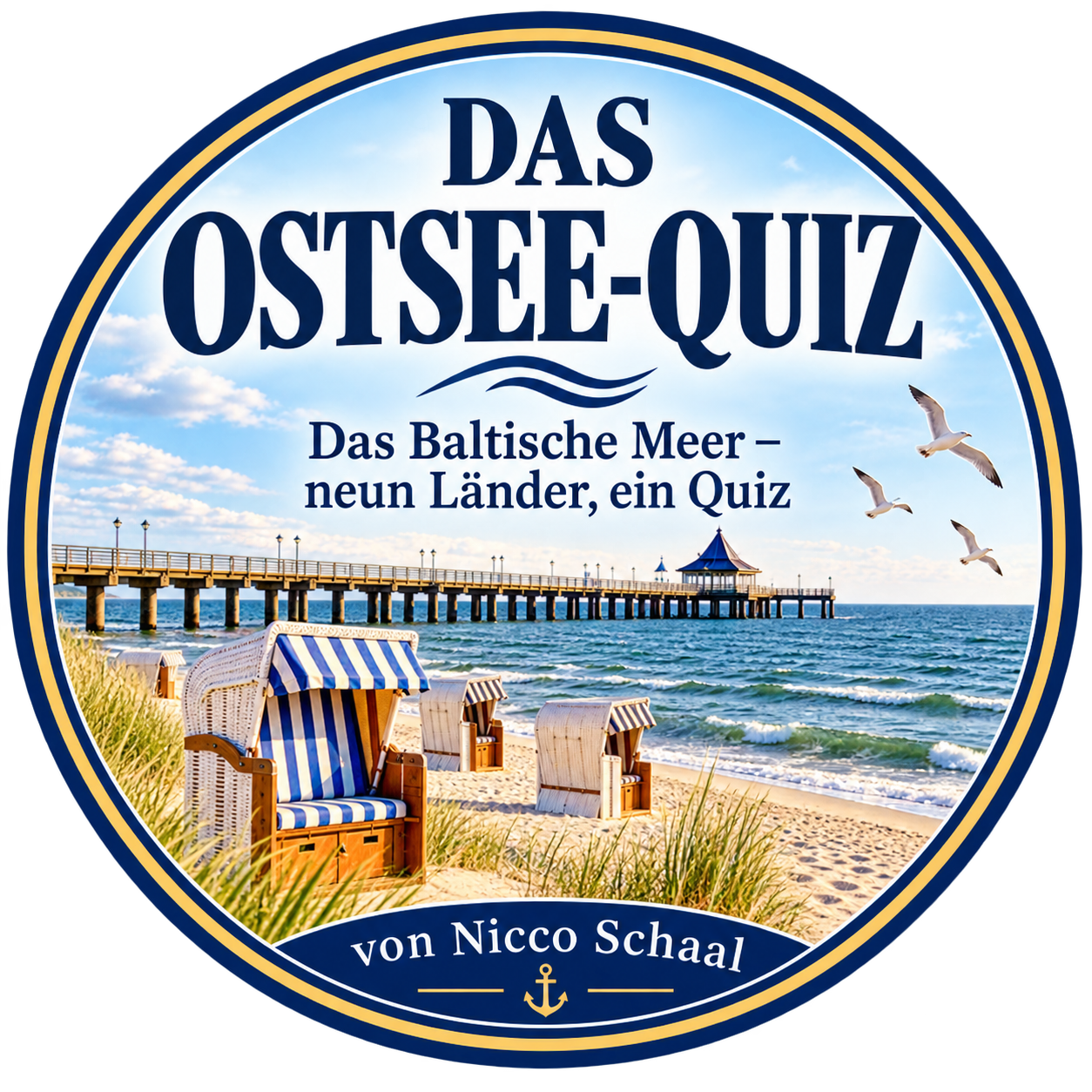 DAS OSTSEE-QUIZ Seal from the Quiz Das Ostsee-Quiz.